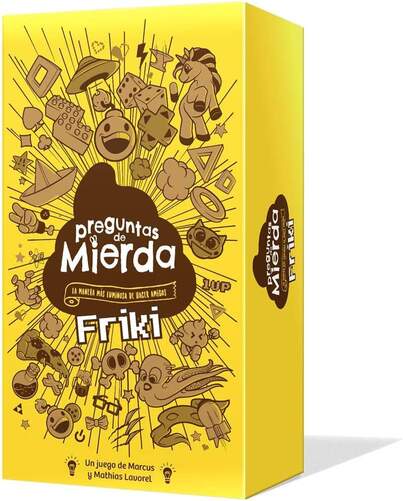 Juego de Mesa Preguntas de Mierda Friki - Pegi 16