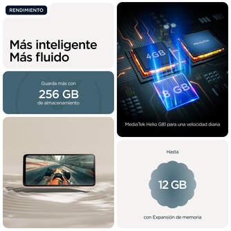 SMARTPHONE MOTOROLA G06 POWER 8/256 6,88%%%quot; BLUE