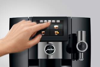 CAFET. JURA J10 PIANO BLACK 15562 1450W
