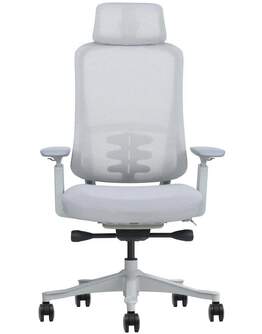 SILLA GAMING PHOENIX LIRA ERGONOMICA BLANCA