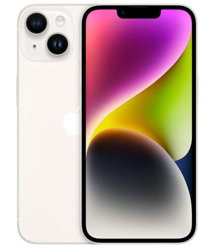 Apple iPhone 14 Plus 6/256 GB Blanco - 6,7", Apple Neural Engine A15, 12+12 MP, Bluetooth 5.3