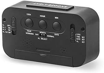 RELOJ/DESPERTADOR ELBE RD668N TEMP