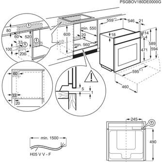 HORNO AEG BPS351120M PIRO. GT A  INOX