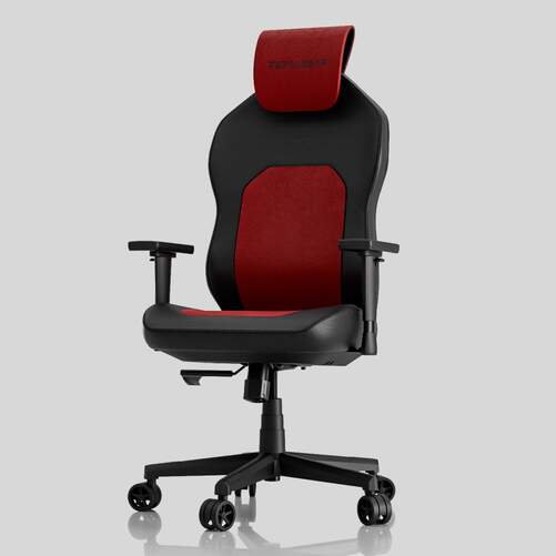 Silla Ergon&oacute;mica Vertagear SL1800 Negra/Rojo - Soporte Lumbar ContourMax, Asiento VertaAir