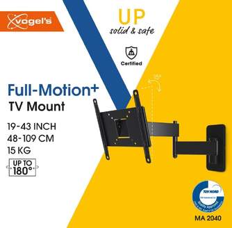 SOPORTE TV VOGEL%%%#39;S MA2040-C1 2 BRAZOS 19%%%quot;-43%%%quot; 15KG