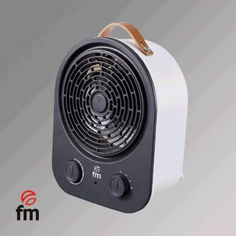 CALEFACT. FM TH-22 2000W NEGRO/BLANCO