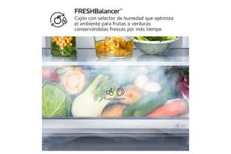 FRICOM. LG GBBS726CPY 203x60 375L INOX METALFRESH