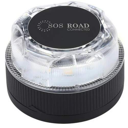 Baliza Geolocalizable SOS Road Connected - Homologada por la DGT, resistente, fácil de usar