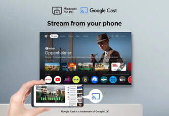 TV TCL 50%%%quot; 50P7K UHD QLED GOOGLETV DOLBY ATMOS