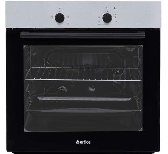 Horno Artica AHB6203X - Clase A, Est&aacute;tico, 62L, Control Mec&aacute;nico, 3 Funciones