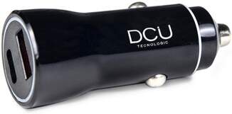 Cargador DCU Coche 1xUSB C, 1xUSCB A - 18 W
