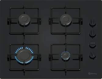 ENCIM. BALAY 3ETG464SB 4F 60CM GAS BUT INT NEGRO