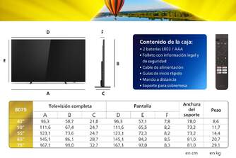 TV PHILIPS 75%%%quot; 75PUS8079 UHD SMART TV AMBILIGHT