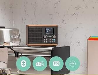 RADIO PURE CLASSIC H4 CAFE / NEGRO
