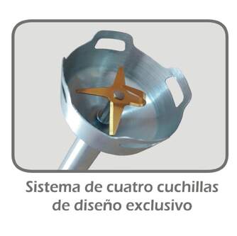 BATID. MXONDA BB2500 1200W S/A PIE INOX INOX