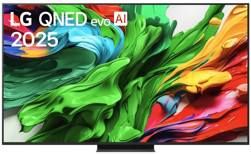 TV 65" QNED LG 65QNED87A6B - 4K 120Hz, A8 AI Processor 4K, Dolby Vision, 20W RMS, HDMI 2.1