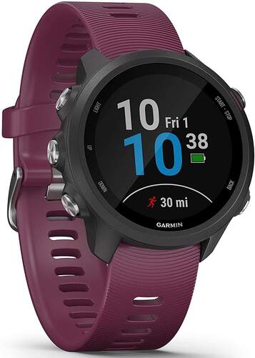 Smartwatch Garmin Forerunner 245 Burdeos - Pulsioxímetro, GPS, Cronómetro, Acelerómetro, Bluetooth