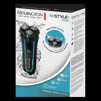 AFEITADORA REMINGTON R6 STYLE AQUA 60MIN USB WET%%%amp;DRY