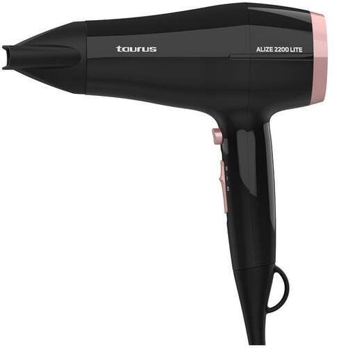 Secador Taurus Alize Lite - 2200W, 2 Velocidades/3 Temperaturas, Concentrador + difusor