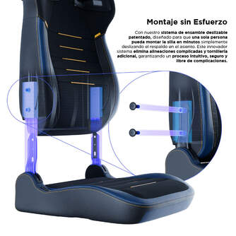 SILLA GAMING VERTAGEAR PL4800 X LARGE HYGE BLUE