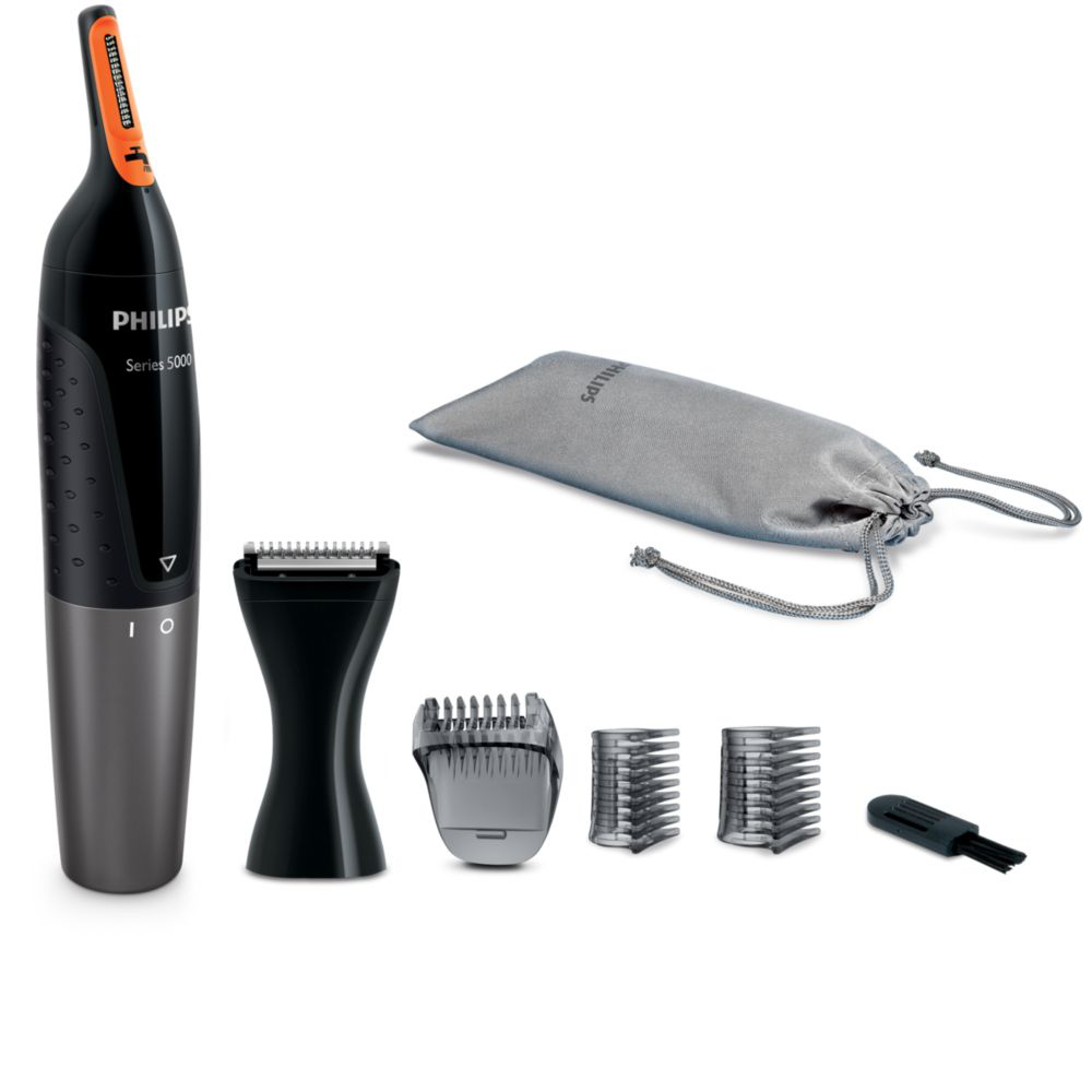 Cortapelos Philips NT5176/16 - Nariz y cejas, A pilas, Accesorios precisión
