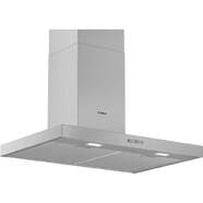 Campana Decorativa Bosch DWB76BC50 - 75cm, Extracción máx 619m3/h, 3 Potencias, Inox