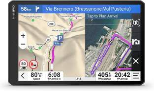 GPS Garmin dezl LGV720 - Pantalla de 7", para camiones, Mapas de Europa, Tiempo real, Asistencia