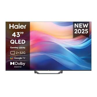 TV HAIER 43%%%quot; H43S80FUX UHD QLED GOOGLETV PEANA