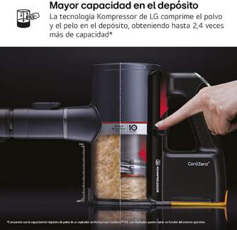 ASPI. ESCOBA LG A9K-CORE3S KOMPRES 260W 2 BATERIAS