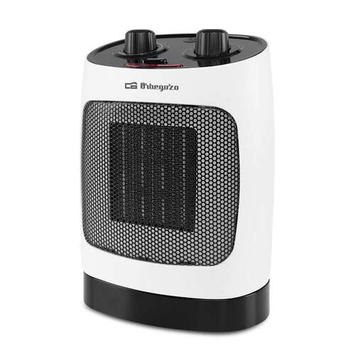 Calefactor cer&aacute;mic Orbegozo CR5032 - 2000W, dos niveles de potencia, termostato regulable