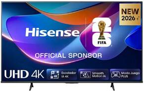 TV Hisense 50" LED 50A6S - 4K Ultra HD, HomeOS 9.5, Dolby Vision IQ, DTS Virtual:X 20 W, HDR10+