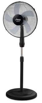 VENTILADOR PIE UFESA SEATTLE 40CM 50W NGRO