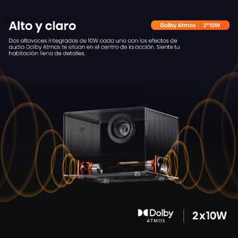 PROYECTOR HISENSE LASER CINEMA C1 65-300%%%quot; 4K