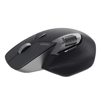 RATON RAPOO MT760LW CON ADAPTADOR NEGRO 00226462