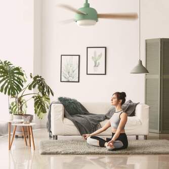 VENTILADOR TECHO U.BLUE VENTO6048T DC 122CM WIFI T