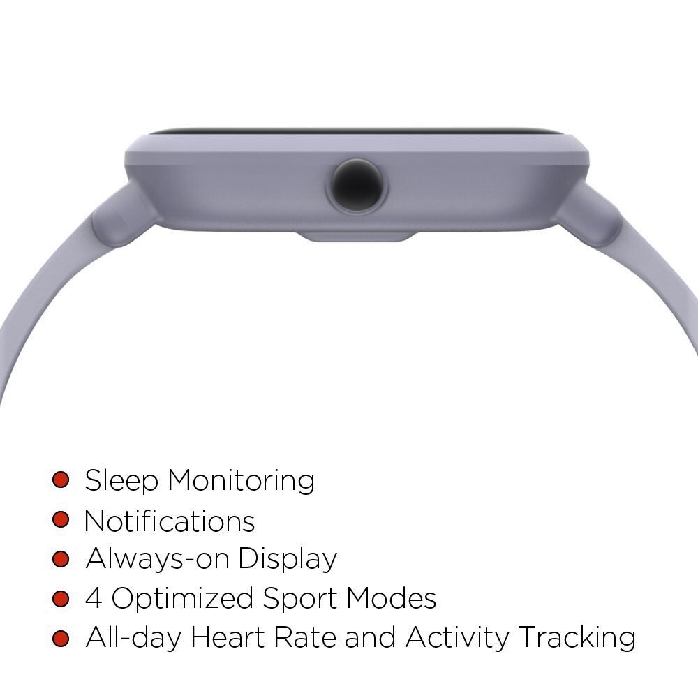 smartwatch amazfit bip a1608 bluetooth cinnabar