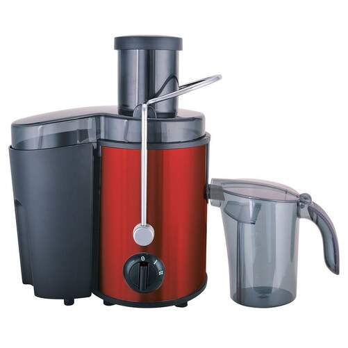 Licuadora Kuken 35336 - 500 W, 2 velocidades de triturado, Filtro de Acero Inoxidable, Roja