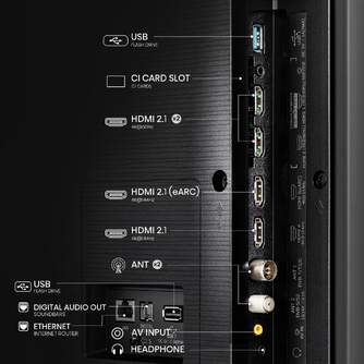 TV HISENSE 100%%%quot; 100E7NQ UHD QLED SMART TV 120HZ
