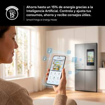 FRICOM. SAMSUNG RB38C776ASR/EF 203x60 DSP INOX