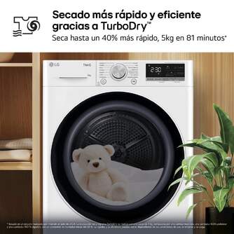 SECADORA LG RH80V9AV4N 8K BC DUAL INVERTER