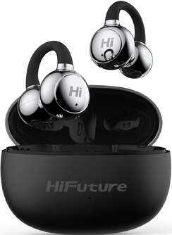 AURICULARES HIFUTURE FLEXCLIP OPEN EAR BLACK