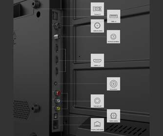 TV GENIUM 43%%%quot; GTV43UHD UHD WEBOS