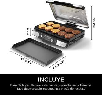 ASADORA NINJA GX101EU SIZZLE PRO XL 1800W