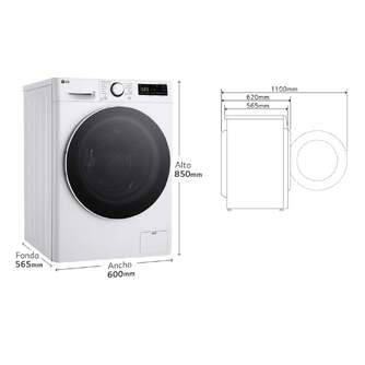 LVD. LG F4WR6009A0W 9K 1400R SMART STEAM