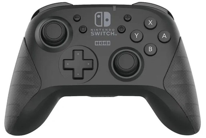 Mando inal&aacute;mbrico para Nintendo Switch Horipad - Negro, 15h autonom&iacute;a