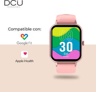 SMARTWATCH DCU CURVED GLASS PRO ROSA