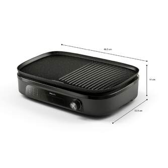 ASADORA PHILIPS HD6210/90 2400W 46,5X34CM