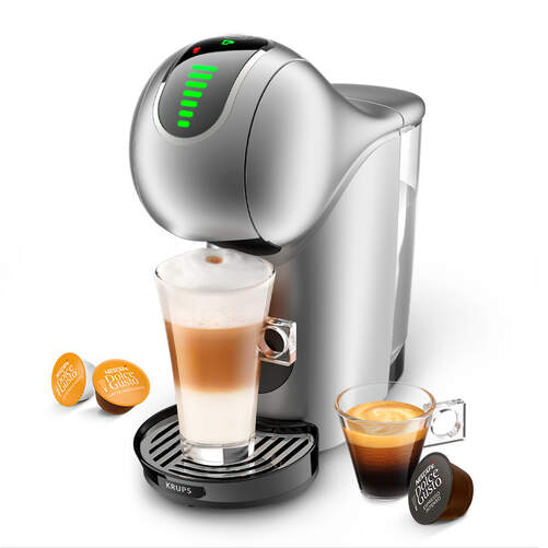 Cafetera Cápsulas Krups Genio S Touch Gris
