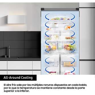 FRI. SAMSUNG RF59C70TES9ES 178x92 4P NF INOX