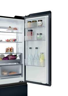 FRI. HAIER HFKR7819DNGB 190x83 4P NF CRISTAL NEGRO